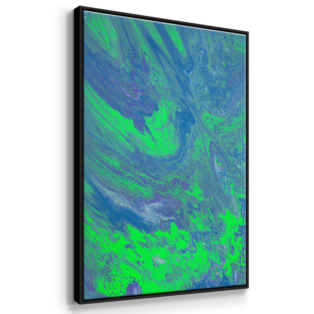 M93 - Floater Framed Canvas Print