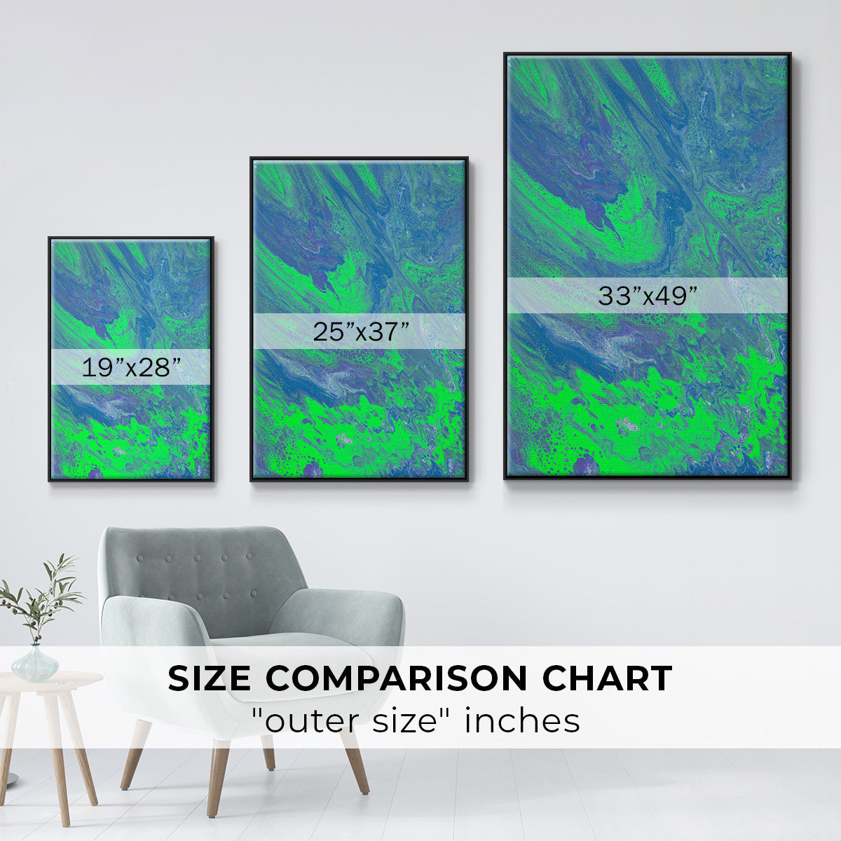 M93 - Floater Framed Canvas Print