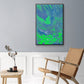 M93 - Floater Framed Canvas Print