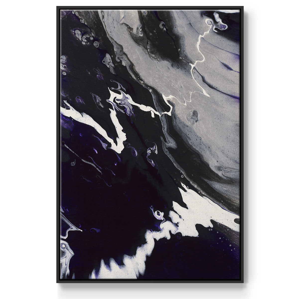 M108 - Floater Framed Canvas Print