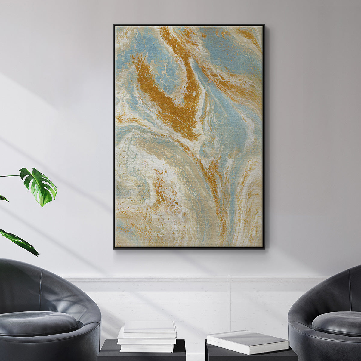 C41 - Floater Framed Canvas Print