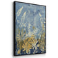 Wild Lupine - Floater Framed Canvas Print