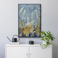Wild Lupine - Floater Framed Canvas Print