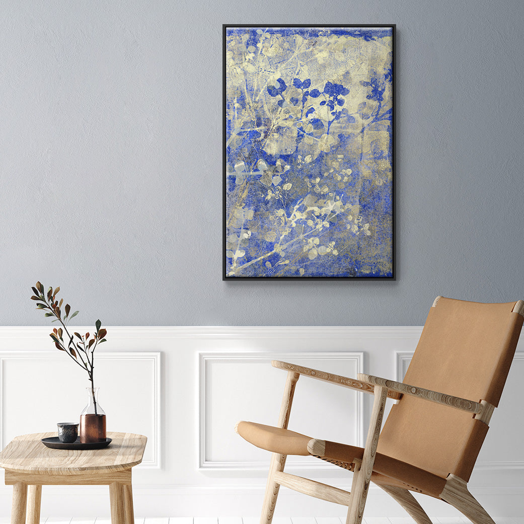Boundless I - Floater Framed Canvas Print