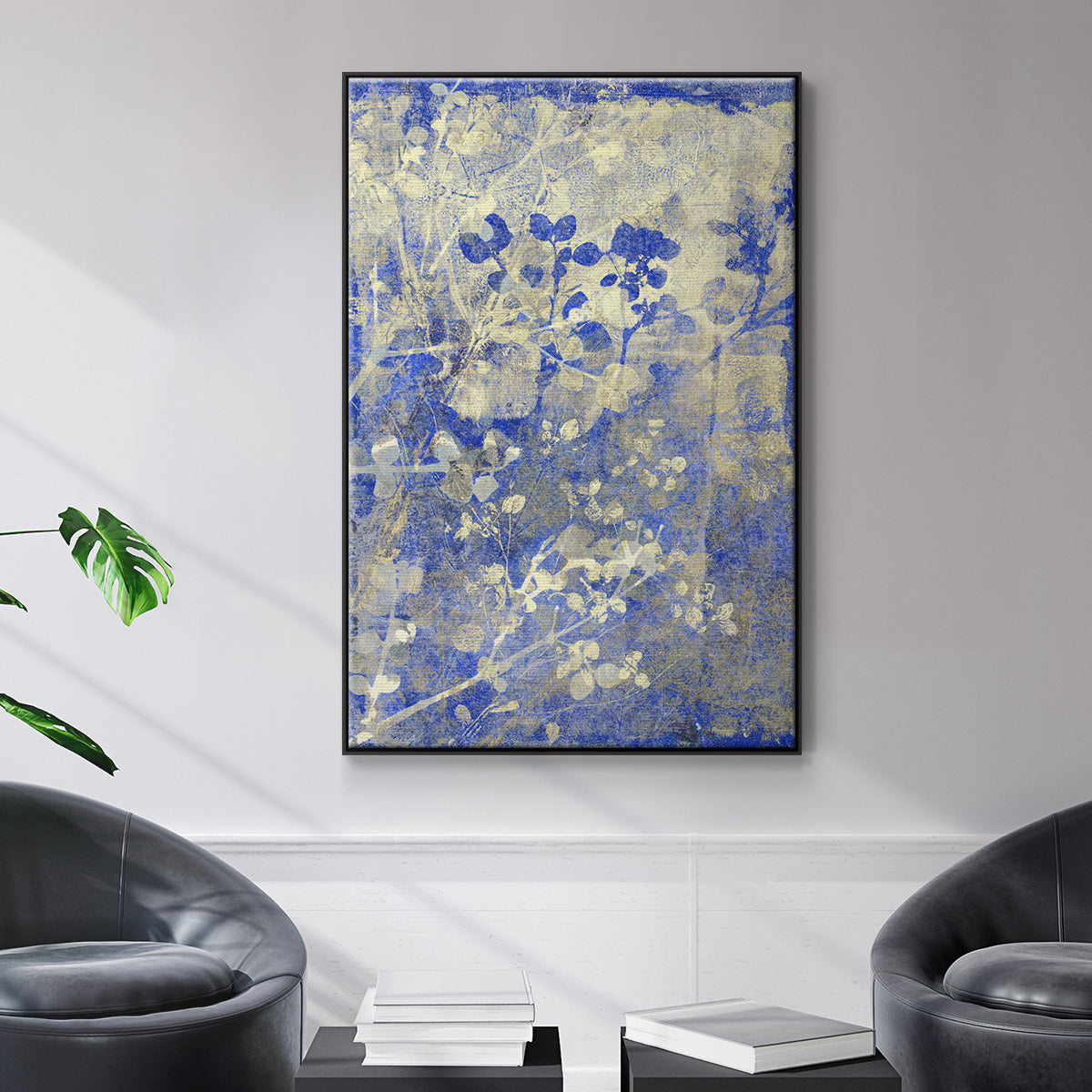 Boundless I - Floater Framed Canvas Print