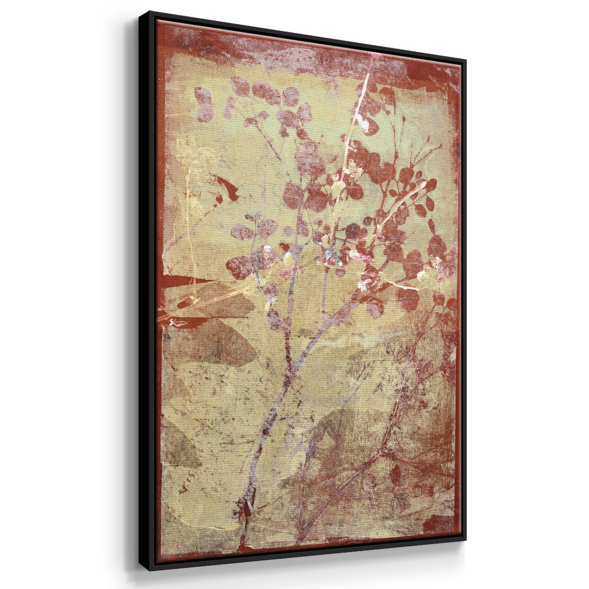 Boundless IV - Floater Framed Canvas Print