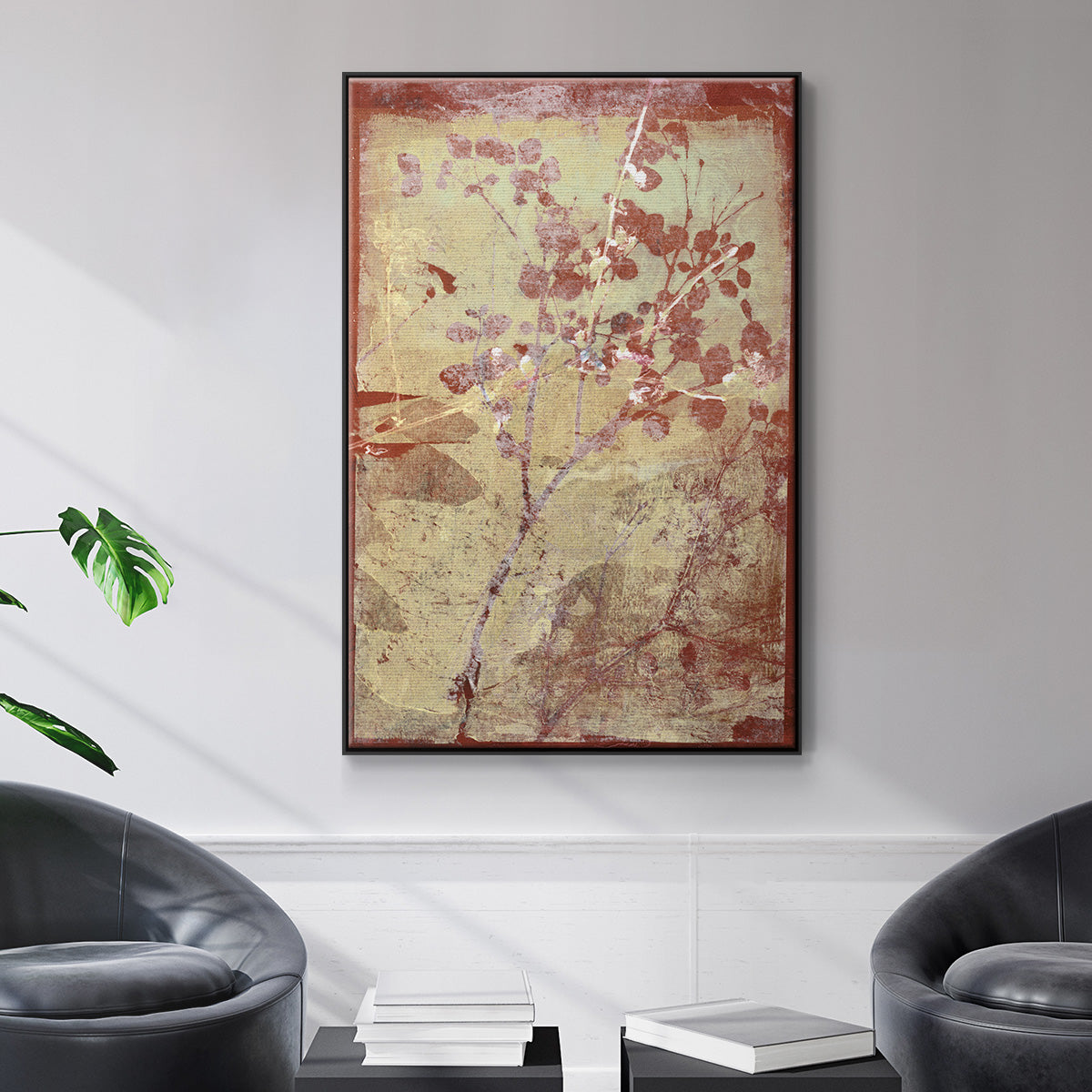 Boundless IV - Floater Framed Canvas Print