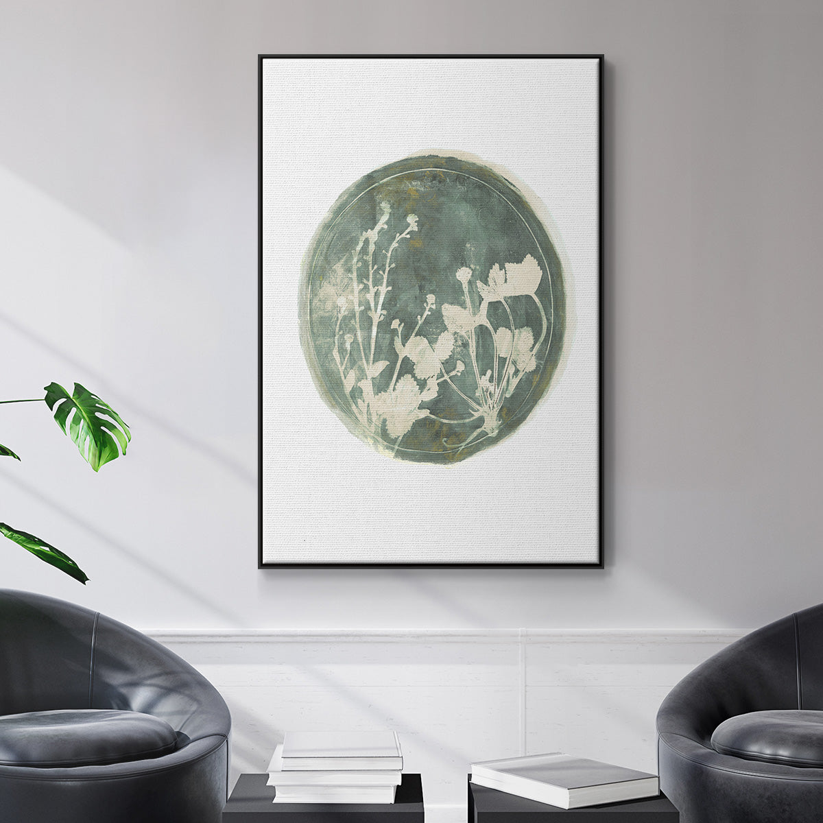 Strawberries and Forge I - Floater Framed Canvas Print