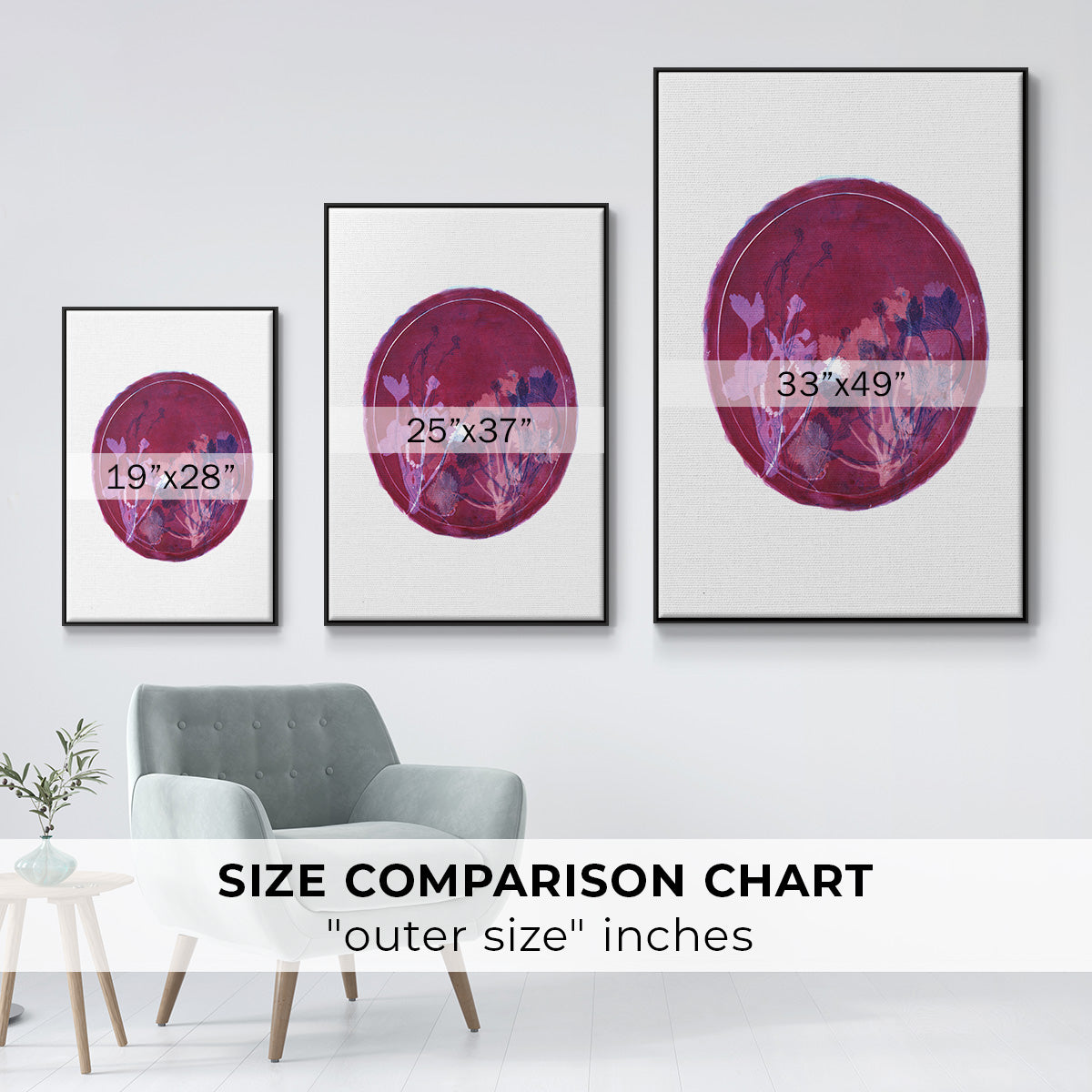 Strawberries and Forg II - Floater Framed Canvas Print