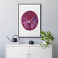 Strawberries and Forg II - Floater Framed Canvas Print