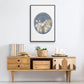 Strawberries and Forge II - Floater Framed Canvas Print