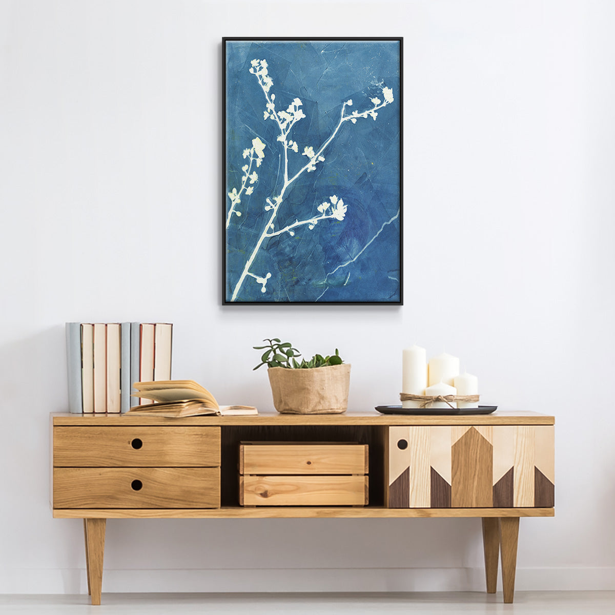 Believe - Floater Framed Canvas Print