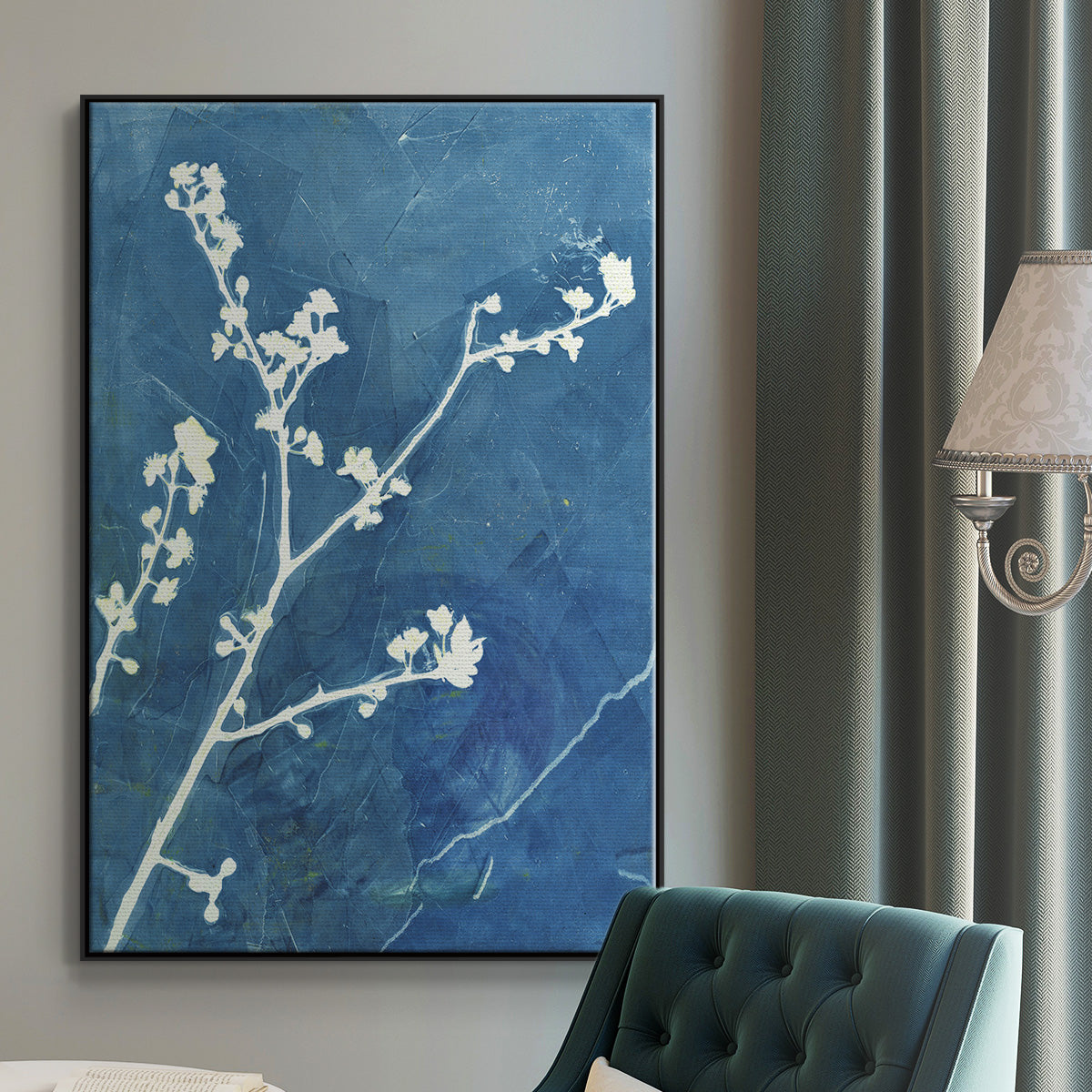 Believe - Floater Framed Canvas Print