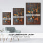 Branching Out V - Floater Framed Canvas Print