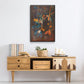 Branching Out V - Floater Framed Canvas Print