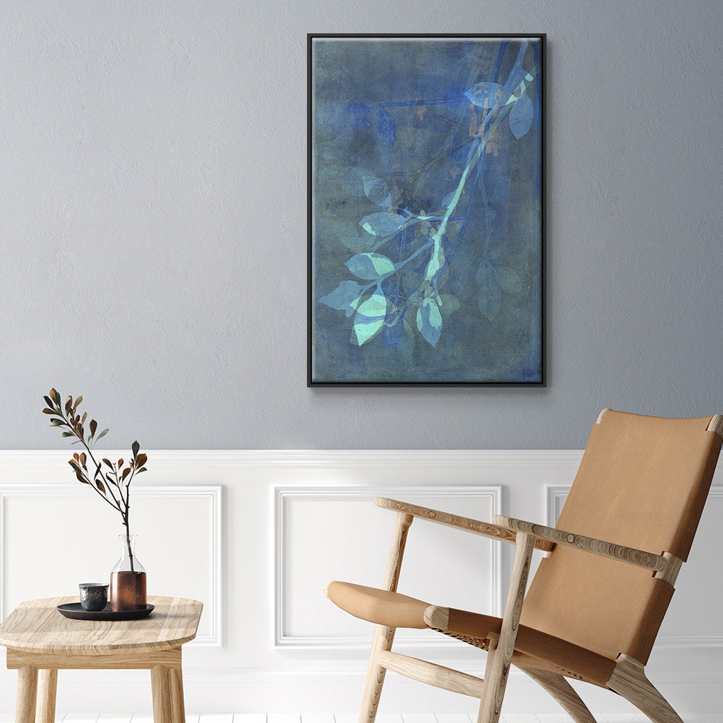 Branching Out VIII - Floater Framed Canvas Print