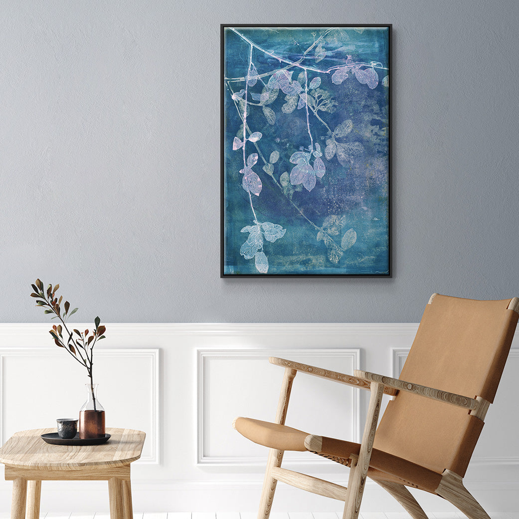 Branching Out VII - Floater Framed Canvas Print