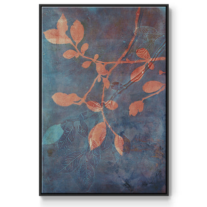 Branching Out XVIII - Floater Framed Canvas Print