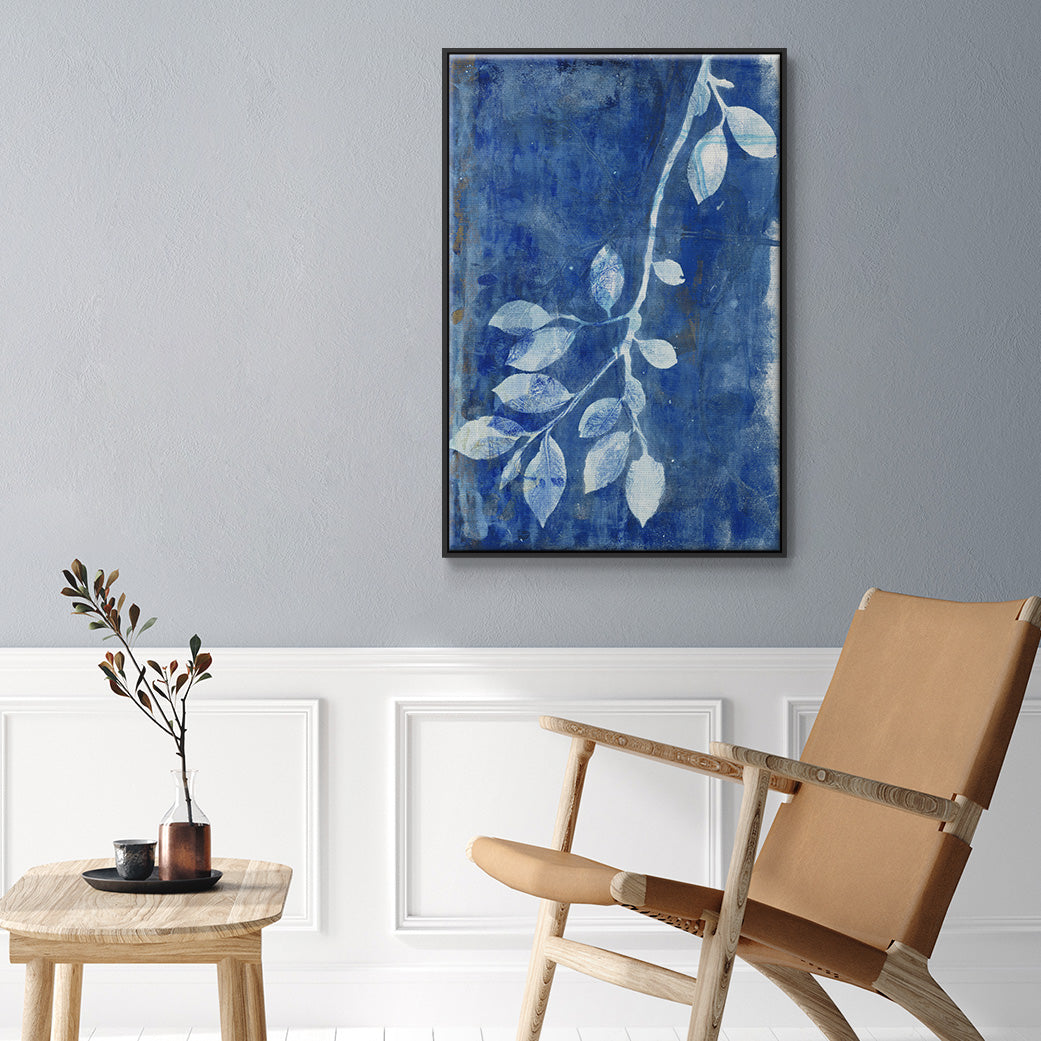 Branching Out XIX - Floater Framed Canvas Print