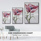 Paris Poppy - Floater Framed Canvas Print