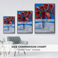 Poppies - Floater Framed Canvas Print