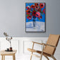 Poppies - Floater Framed Canvas Print