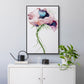 Paris Poppy II - Floater Framed Canvas Print