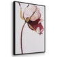 Love Is A Rose I - Floater Framed Canvas Print