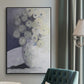 Green Vase with Yellow Flowers - Floater Framed Canvas Print