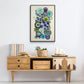 Geodes II - Floater Framed Canvas Print