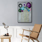 Silver Bouquet - Floater Framed Canvas Print