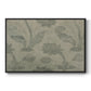 Vintage Abstract Print XV - Floater Framed Canvas Print