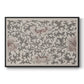 Vintage Abstract Print XVII - Floater Framed Canvas Print