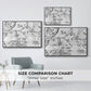 Vintage Abstract Print XIX - Floater Framed Canvas Print