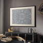 Vintage Abstract Print - Floater Framed Canvas Print
