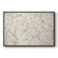 Vintage Abstract Print XX - Floater Framed Canvas Print