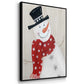 Snowman - Floater Framed Canvas Set