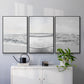 Gentle Tides I - Floater Framed Canvas Set