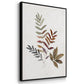 Autumn Leaves I - Floater Framed Canvas Set