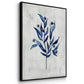 Wild Indigo I - Floater Framed Canvas Set