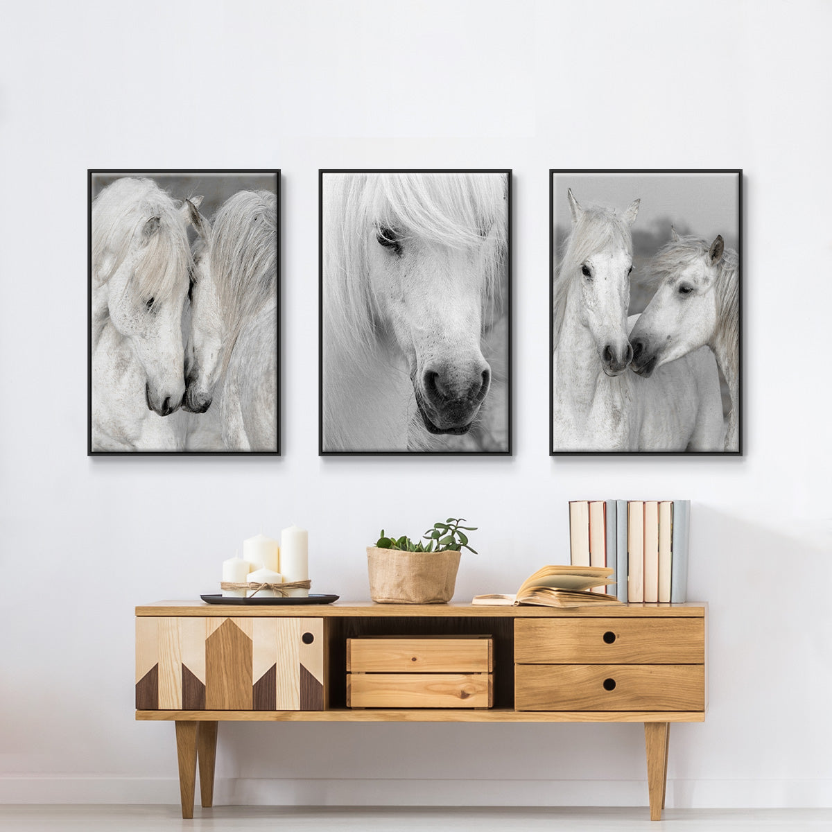 Affection I - Floater Framed Canvas Set