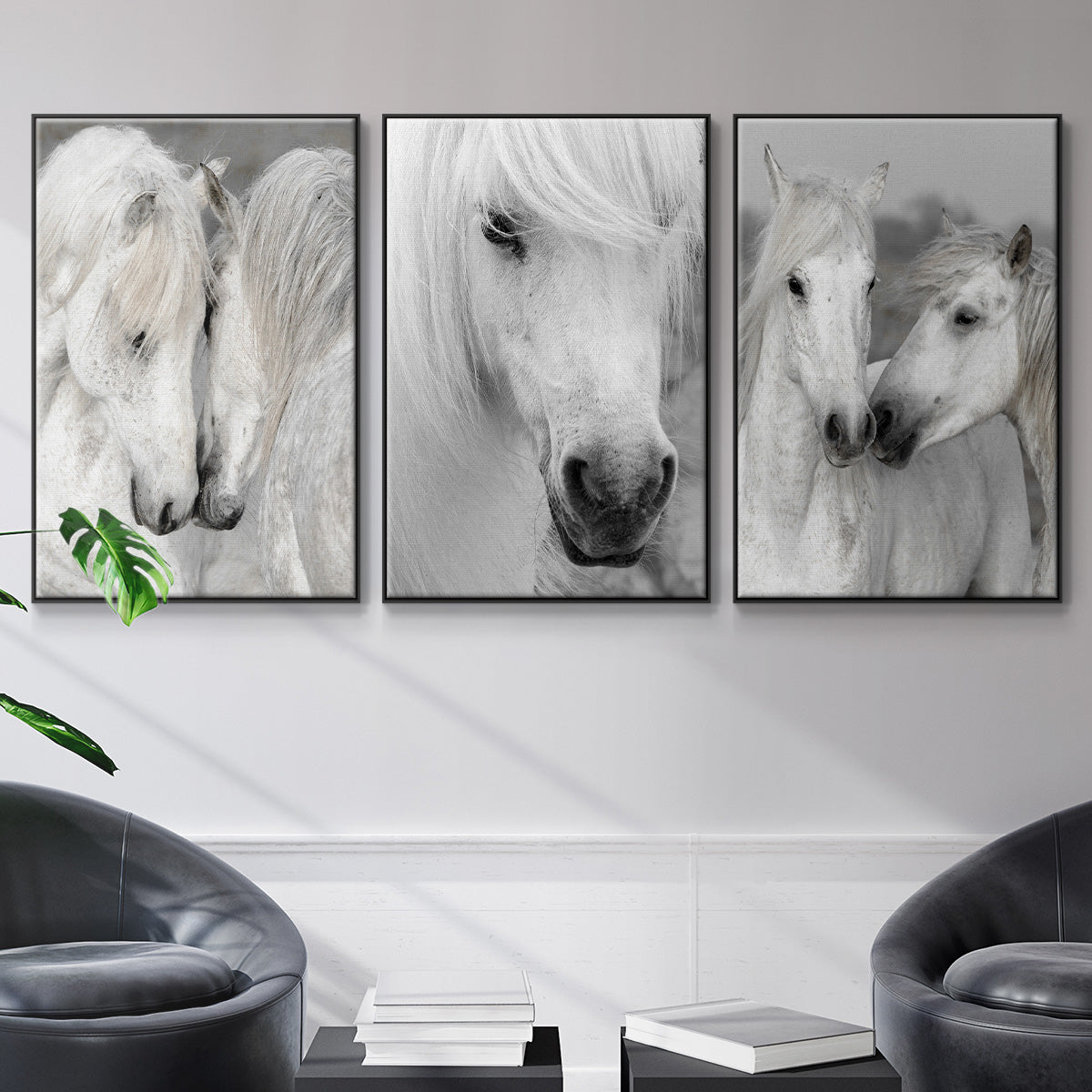 Affection I - Floater Framed Canvas Set