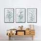 Bohemian Blue I - Floater Framed Canvas Set