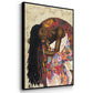 Woman Strong I - Floater Framed Canvas Set