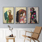 Woman Strong I - Floater Framed Canvas Set