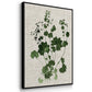 Forest Foliage on Linen I - Floater Framed Canvas Set