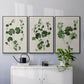 Forest Foliage on Linen I - Floater Framed Canvas Set