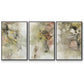 Soft Inspiration I - Floater Framed Canvas Set