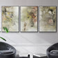Soft Inspiration I - Floater Framed Canvas Set