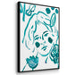 Budding Flower I - Floater Framed Canvas Set